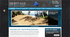 Desktop Screenshot of heritageroofinghawaii.com